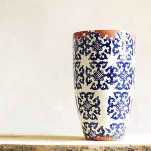 Jarron ceramica Indochina marino