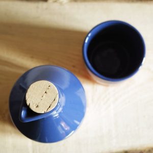 Botella cerámica artesanal
