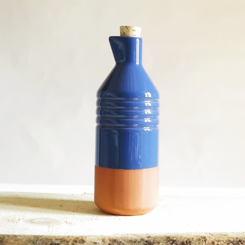 Botella cerámica Atelier Tropical