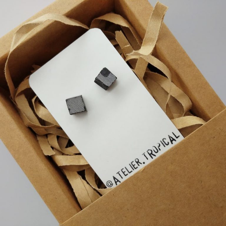 Pendientes Marble