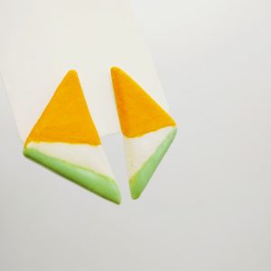 Pendientes cerámica Kumquat Atelier Tropical