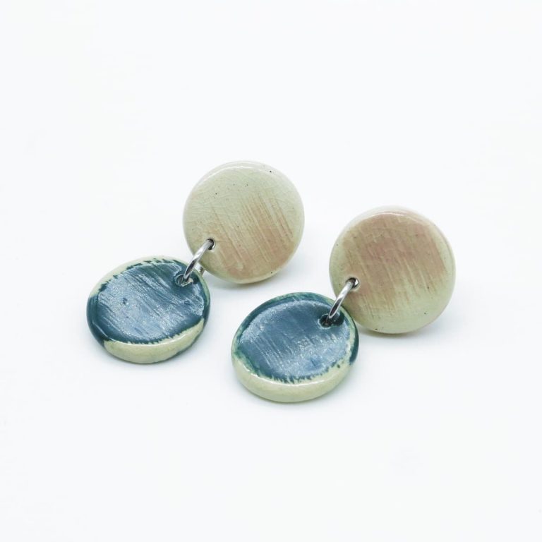 Pendientes Tamarillo cerámica