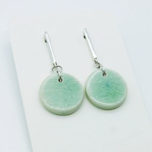 Pendientes Handmade cerámica y plata
