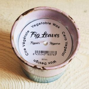 Vela aromática artesanal higuera