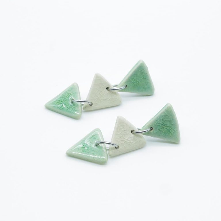 Pendientes cerámica artesanal Atelier Tropical