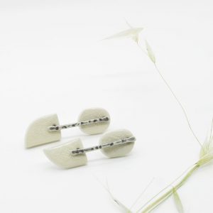 Pendientes I plata cerámica