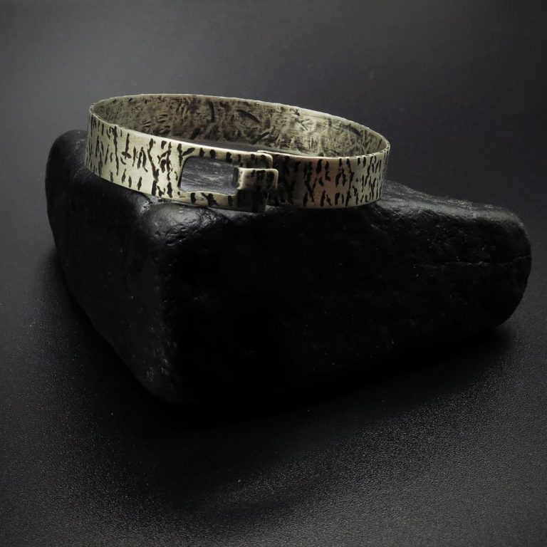 Brazalete plata unisex