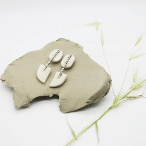Joyería cerámica pendientes I serie Baobab